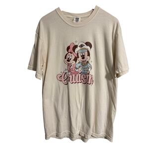 Comfort Colors Disney Cruisin  Captain Mickey CruiseT-Shirt Large